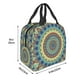 thumbnail image 3 of Disketp Round Mandala1 Bolsa Térmica para Almuerzo para Hombre y Mujer, Ideal para Trabajo, Senderismo y Picnic, 3 of 8