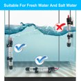 thumbnail image 5 of DaToo 50 Watt Aquarium Heater Submersible Adjustable Temperature Fish Tank Heater 50W, 5 of 7