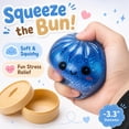 thumbnail image 2 of Pelota antiestrés Squishies Crossunx con forma de dumpling, 2 of 8