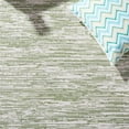 thumbnail image 5 of SAFAVIEH Hampton Karaugh Abstract Indoor/Outdoor Runner Rug, Green/Beige, 2' x 9', 5 of 9