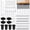 280 PCS, variant on 330pcs Upgraded Pegboard Accessories Organizer Kit Peg Board Hooks Assortment With Bins & Cups For Organizing Tools Fit 1/8 Or 1/4 Inch Garage Workshop Wall Hanging