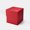 Red, variant on Geoto 6.9"×6.9"×6.9" A6 Cube Size Luxury Candle Packaging Box, Rigid Cardboard Chocolate Packaging Boxes Wholesale(Black)