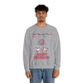 thumbnail image 4 of Groovy Christmas Unisex Heavy Blend™ Crewneck Sweatshirt, 4 of 4