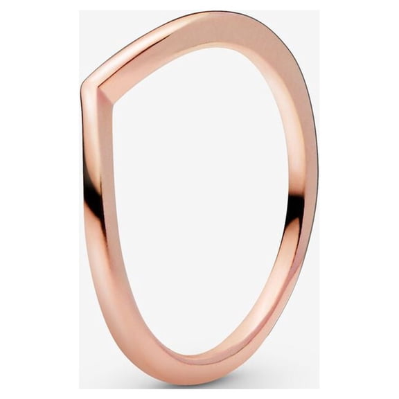 PANDORA Shining Wish Wishbone PANDORA Rose ring