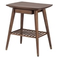 thumbnail image 5 of Home Square Ari Hardwood End Table in Walnut Brown - Set of 2, 5 of 9