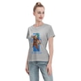 thumbnail image 4 of T-Shirt Basique à Manches Courtes pour Femmes Super Saiyan, 4 of 6