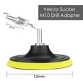 thumbnail image 5 of Esponja de pulido de 125 mm/5 pulgadas, esponja para pulir automóviles y kits de encerado y pulido de lana, almohadillas de pulido con adaptador de taladro M10, 5 of 5