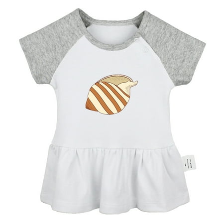 

Animal Conch Pattern Dresses For Baby Newborn Babies Skirts Infant Princess Dress 0-24M Kids Graphic Clothes (Gray Raglan Dresses 18-24 Months)
