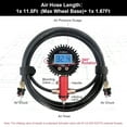 thumbnail image 3 of Jinkey® Dual Tire Pressure Equalizer Kit with Digital Gauge for Off-Road Trucks, 3 of 9