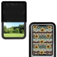 thumbnail image 2 of Yuyamidu Aztec Sunflower RV Door Window Shade Cover Travel Trailer Motorhome Sun Shade Accessories RV Skylight Sunshade Camper Door Window Sunshade, 2 of 7