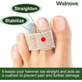 thumbnail image 5 of 8-pack Of Hammer Toe Straighteners For Straightening Hammer Toes, Broken Toes, Crooked Toes And Overlapping Toes, 5 of 5