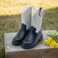 thumbnail image 4 of Kids Western Boots Girls Cowgirl Boots Unisex-Child Mid Calf Glitter Toddler Cowboy Boot Little Big Kids Western Riding Shoes, 4 of 5