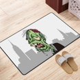 thumbnail image 3 of XMXY Zombie City Apocalypse Area Rugs Doormat Outdoor Entrance, Facecloth Non-slip Floor Mat Rug for Living Room Kitchen Sink Area Indoor,72"x48", 3 of 9
