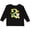 AB-Black, variant on Second Birthday with Cute Puppy and Stars Boys or Girls Long Sleeve Toddler T-Shirt