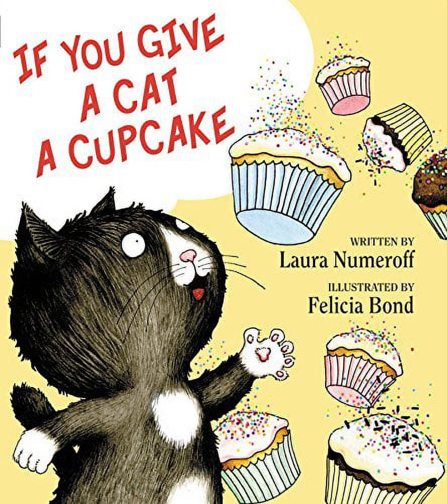 50 If You Give a Cat a Cupcake音声絵本 Laura Joffe Numeroff, Hardcover Book, 9780060283247, If You Give a