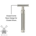 thumbnail image 2 of MÜHLE ROCCA Safety Razor, Stainless Steel, 2 of 4