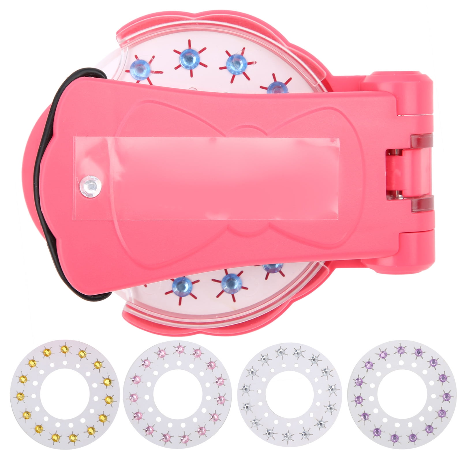 Cergrey Gems Blingers,Hair Machine Toy,Gems Blingers Pretend Play Hair