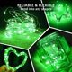 thumbnail image 5 of Fairy Lights verde tiza, 20 LED de 2 m, funciona con pilas, paquete de 12, 5 of 7