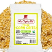 War Eagle Mill Yellow Corn Grits, Organic, Stone Ground 25 Pound Bag (Pack of 1)