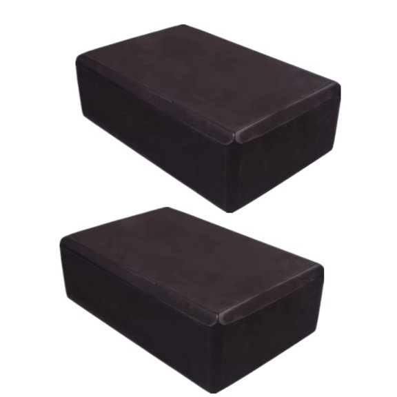 AIGIA Yoga Blocks Gym Blocks Exercise Workout Fitness Bricks Pilates Stretch Handstand Non-Slip (1/2 Pcs)