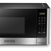 BLACK+DECKER 0.9 Cu.ft Countertop Microwave Oven in Stainless Steel