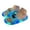 Blue, variant on Kids LED Light-Up Slide Sandals Fun Open-Toe Shoes Color:Blue,Size:4-4.5 Years