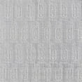 thumbnail image 1 of Ahgly Company Indoor Square Mid-Century Modern Gunmetal Gray Solid Area Rugs, 4' Square, 1 of 6