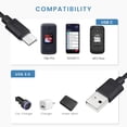 thumbnail image 3 of UTAH-Phone Battery Charger for TCL Flip Pro, Jitterbug Flip 2 Lively Smart 3, Sonim XP3 Plus XP8, 6ft USB C Cable with Adapter, 3 of 4