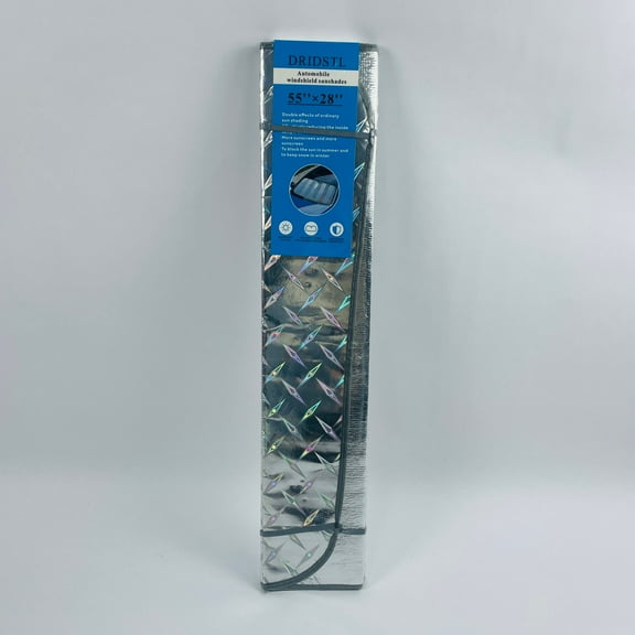 DRIDSTL Foldable Automobile Windshield Sunshades Car Front Sunshade 55 x 28 Inches