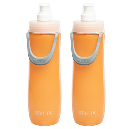 Brita (2 Pack) 20oz Water Bottles With Straw And Brita Water Filter Brita Water Bottle Sport Workout Squeeze
