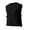 Black, variant on Women’s Cropped Side Tie Sleeveless Yoga Top, Breathable Casual Athletic Shirt for Fitness & Leisure Light Blue S