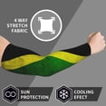 thumbnail image 6 of Cooling Compression Arm Sleeves Jamaican Flag Sun Protection Sport Arm Sleeves For Men Women Baseball Basketball Running, 6 of 6