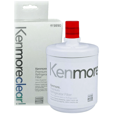

Kenmore Premium Refrigerator Water Filter 9890 Kenmoreclear 469890 46-9890 ADQ72910902 ADQ72910907 Model GEN11042FR-08 1 Pack