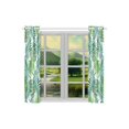 thumbnail image 3 of MKHERT Palm Leaves Window Curtain Kitchen Curtains Window Treatments 26x39 inch,Set of 2, 3 of 3