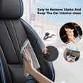 thumbnail image 7 of for Ford Escape 2020 Car Seat Cover, Leather 5 Piece Full Set With Lumbar Support Suitable for All Seasons, Black and Blue Edges Car Seat Covers, Protect Car Seats, 7 of 7