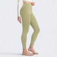 thumbnail image 6 of WULMLEO Leggings for Women Tummy Control Butt Lifting Legging Tights Workout Quick Dry High Waisted 7/8 Leggings Green M, 6 of 6