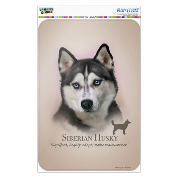 Siberian Husky Dog Breed Home Business Office Sign