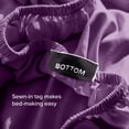 thumbnail image 6 of Bare Home Fitted Sheet - 22" Extra Deep Pocket - Premium 1800 Collection - Twin-XL, Plum, 6 of 7