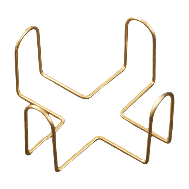 Metal Coaster Holder,Iron Drink Coaster Holder for Square or Round