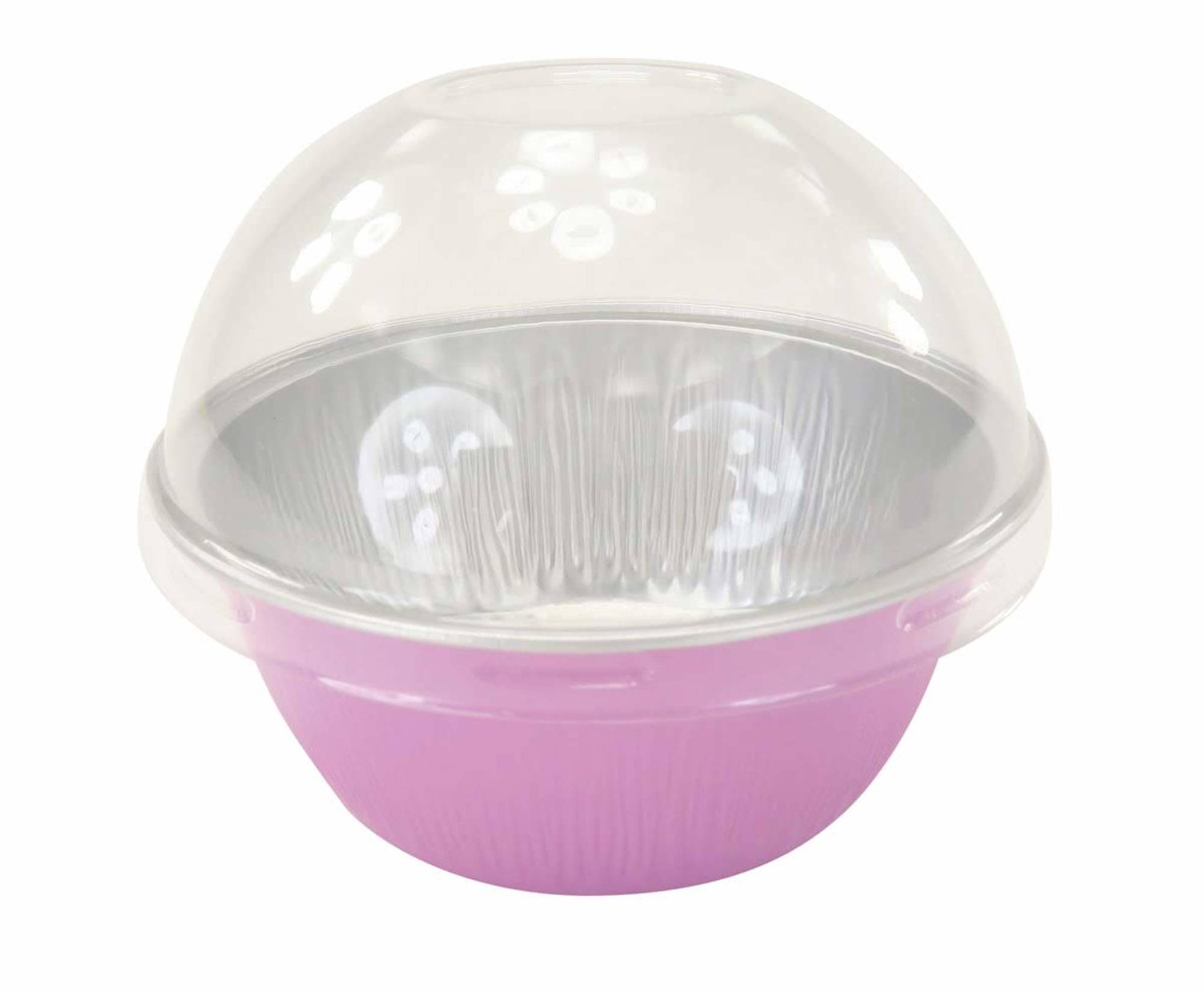 4 oz. Disposable Colored Aluminum Ramekins with Lids Case of 2000 