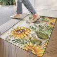 thumbnail image 3 of Welcome Sunflower Floral Botanical Doormat,No Slip Durable Rugs Funny Floor Door Mats for Indoor Outdoor Kitchen, 3 of 6