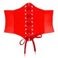 thumbnail image 3 of Idoravan Womens Corset Women Solid Color Wide Style Adjustable Strap Court Style Corset 68Cm, 3 of 4