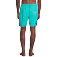 thumbnail image 3 of Laguna Vintage Men's Colorblock Rainbow Swim Trunks, 3 of 5