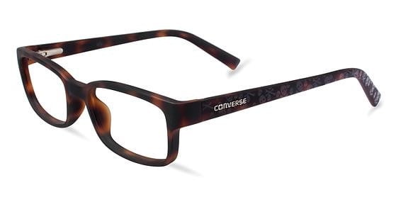 kobling sangtekster Serrated CONVERSE Eyeglasses K017 Black/Green 48MM - Walmart.com