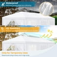 thumbnail image 5 of HOTEEL Party Tent 10x30 Canopy Tents for Parties with 8 Removable Sidewalls, Waterproof Outdoor Tent for Weddings and Events, 5 of 9
