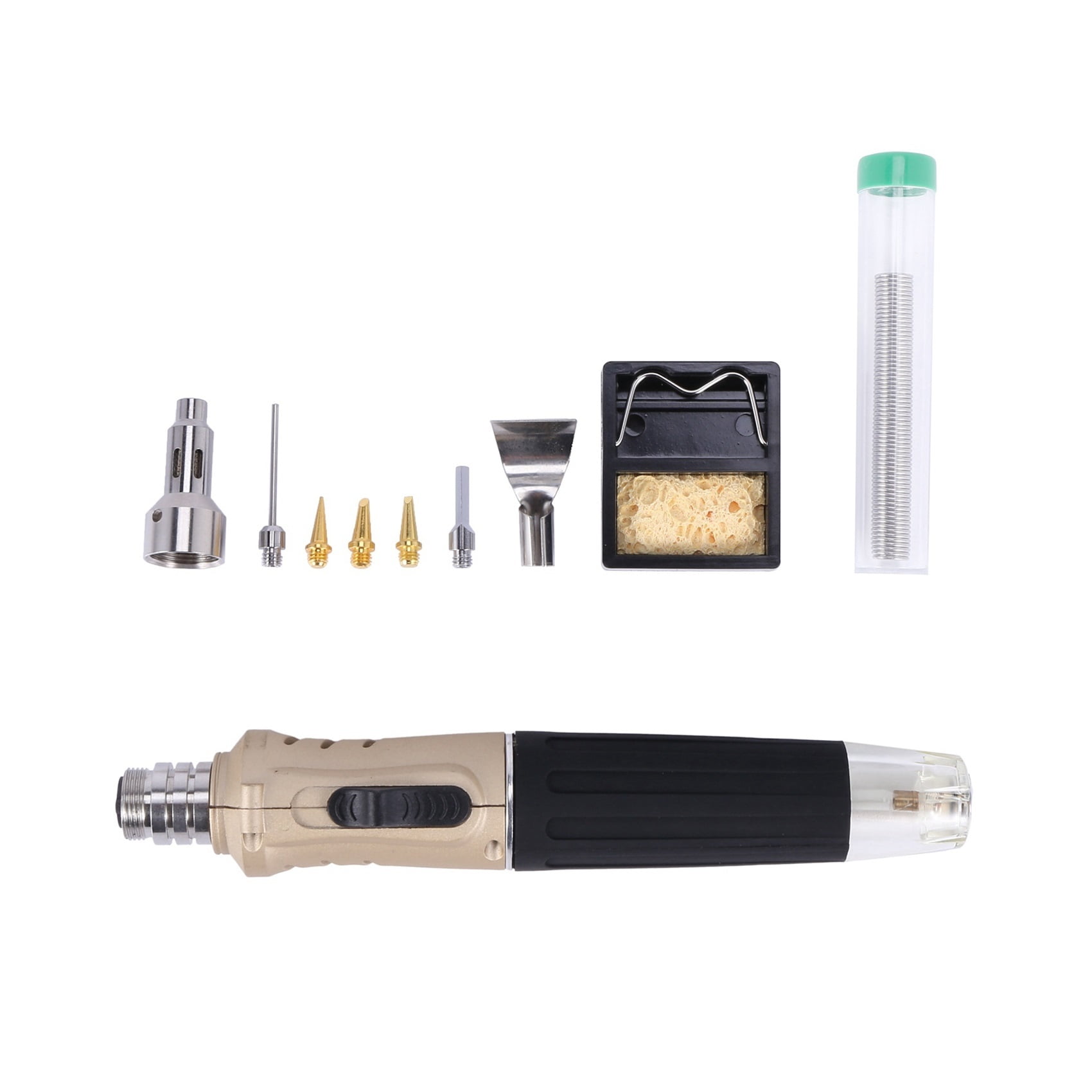 Soldering Tool,Professional Butane Gas Soldering Iron Kit,Welding Kit Torch ,Accurate Temperature Control