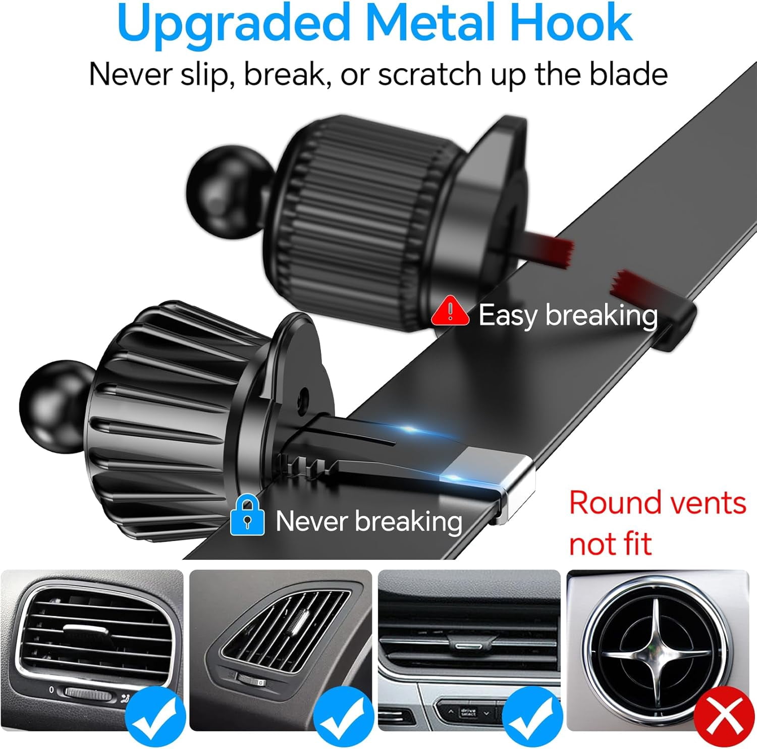 MM for Magsafe Car Mount【Strong Magnets】Magnetic Phone Holder for Car Phone Holder Mount Dash Mounted Holders Phone Holders for Your Car Accessories for Women Men Mothers Gifts for iPhone 17 16