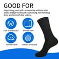 thumbnail image 5 of Hehanda 6 Pairs of White Diabetic Socks - Promotes Blood Circulation - Smooth and Breathable Socks, 5 of 6