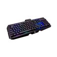 thumbnail image 2 of IOGEAR Kaliber Gaming HVER PRO X RGB Optical-Mechanical Keyboard w/Brown Optical Switches are Quieter and 25% Faster, RGB Lighting, Brushed Aircraft Aluminum Chassis, Water-resistant, (GKB730-BN), 2 of 7