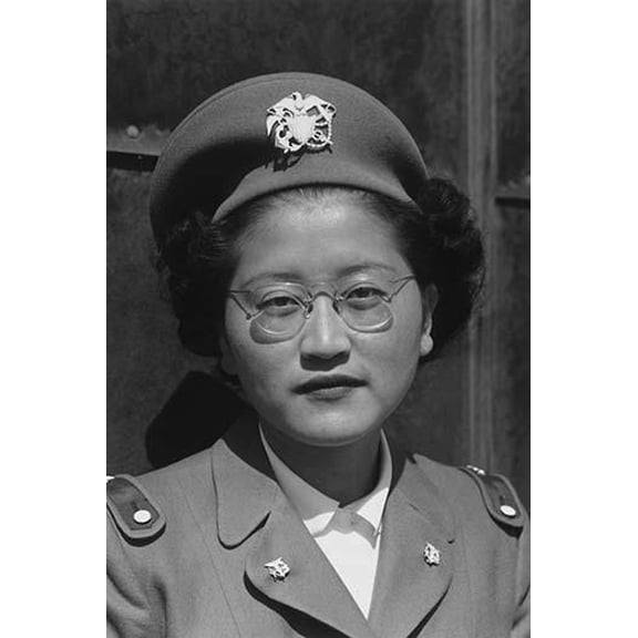 Miss Kay Fukuda, U.S.C.N.- Fine Art Canvas Print (20" x 30")